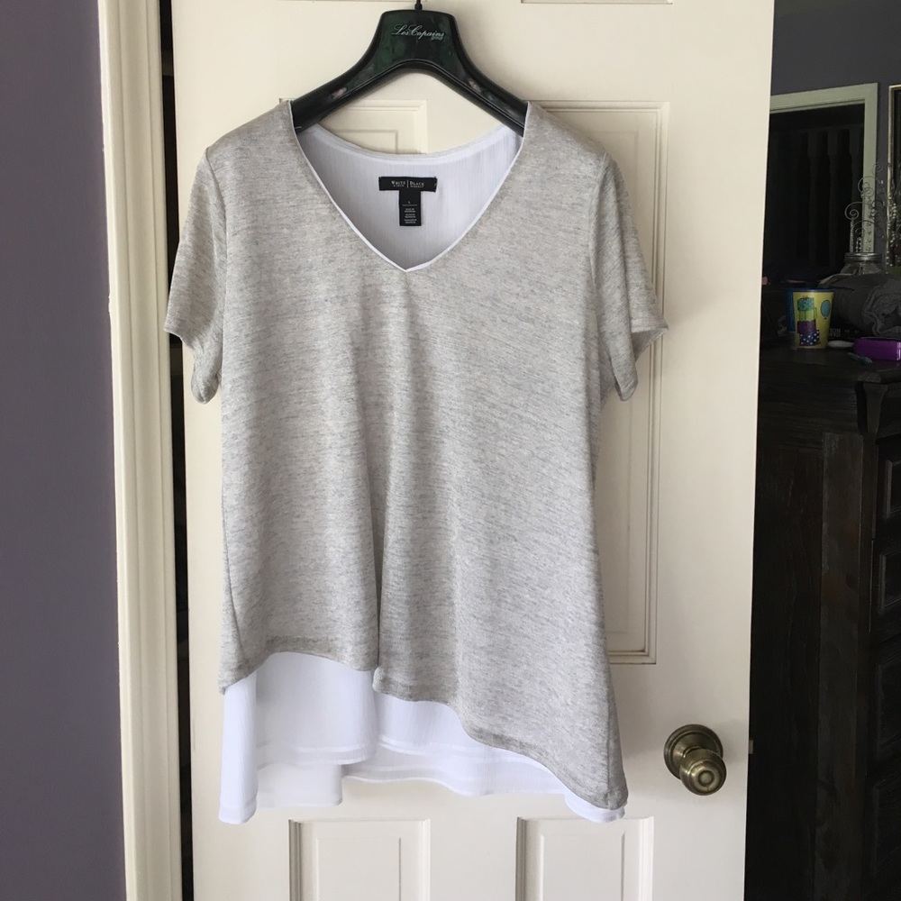 EUC Metallic Neutral w/Ivory Shirt